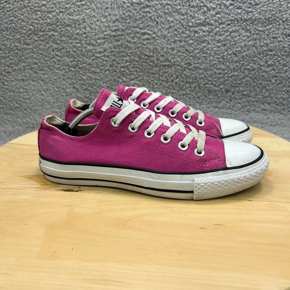 Converse CT All Star OX Low Womens Size 8 Shoes Pink Classic Sneakers Canvas